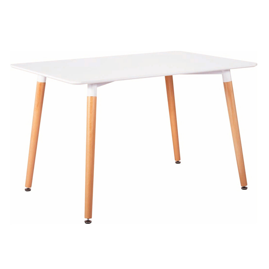 Mesa Nórdica Rectangular 120x80 cm - Diseño Escandinavo para Comedores y Cocinas