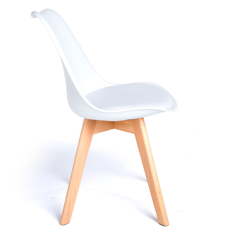 Silla Nórdica Tulip Acolchada con Diseño Moderno y Económica